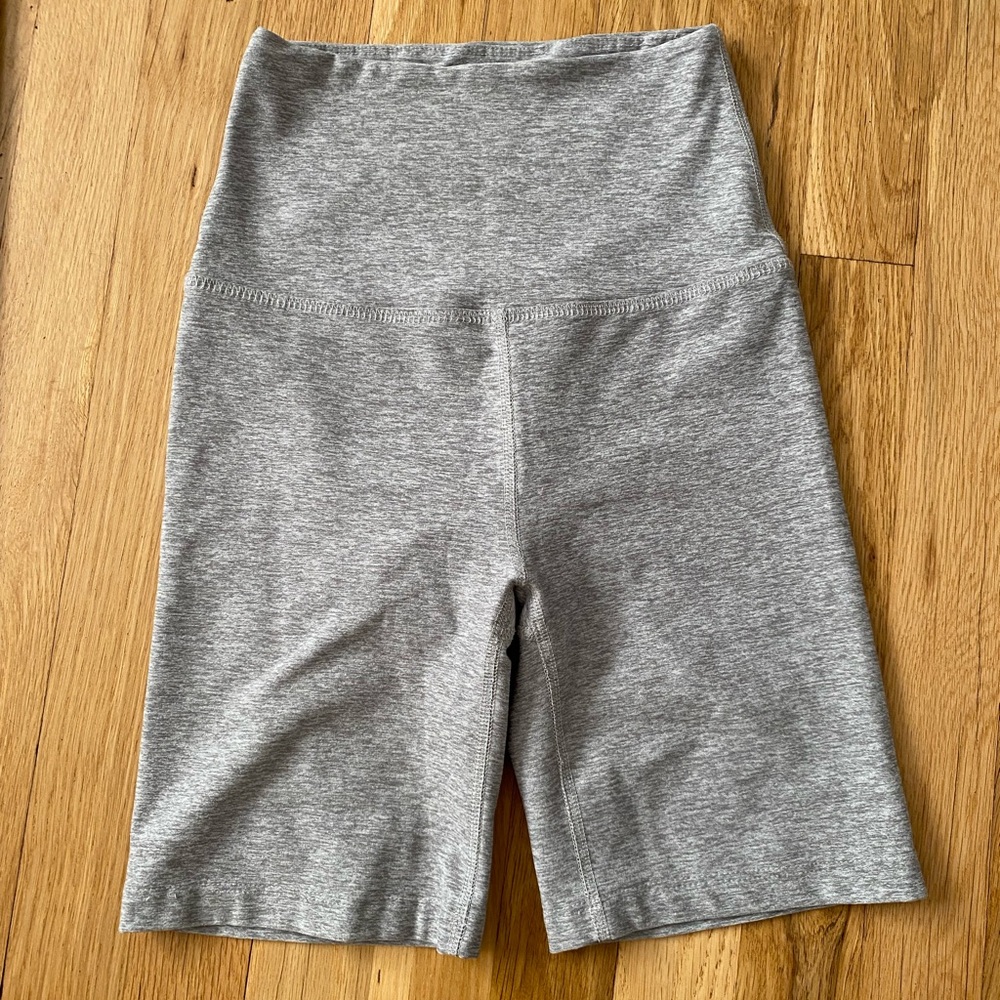 Beyond Yoga Gray Athletic Shorts